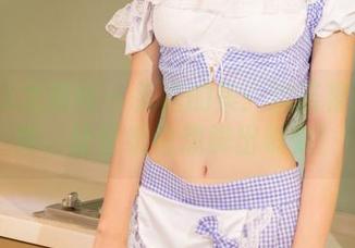 UGirls尤果网 – 无框的美：沈诺馨镂空写真，让壁纸也想跳出框架！